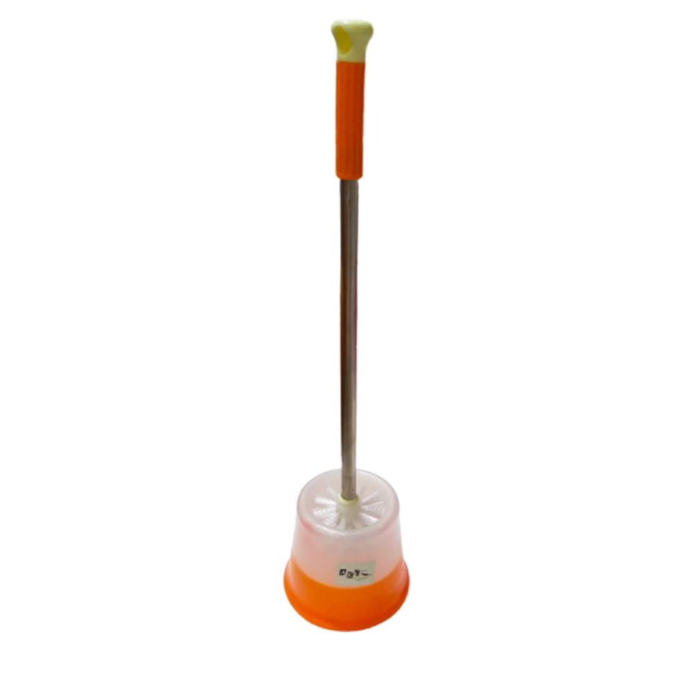 Toilet Brush Steel Handle With Stand