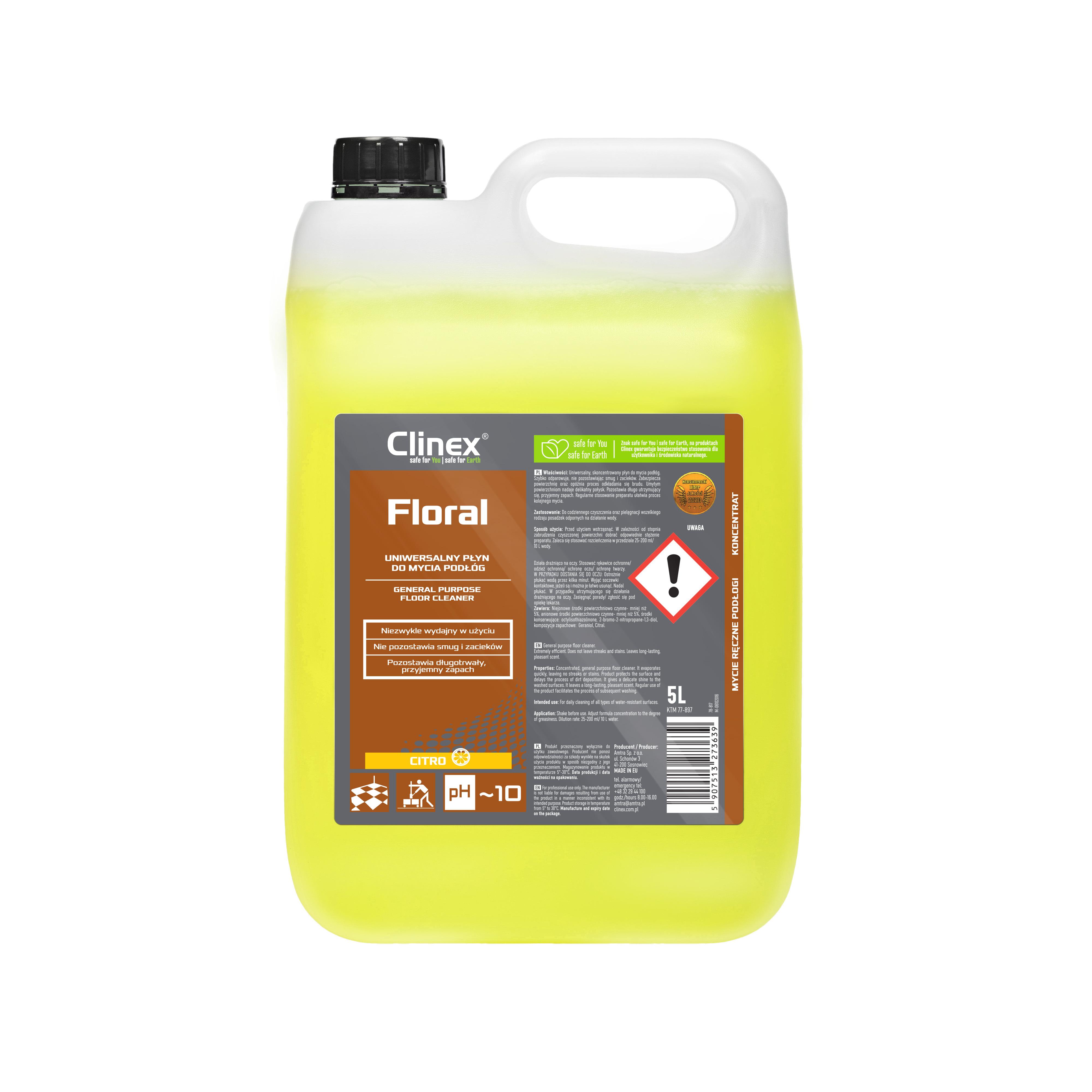 Clinex Floral Citro 5 liters