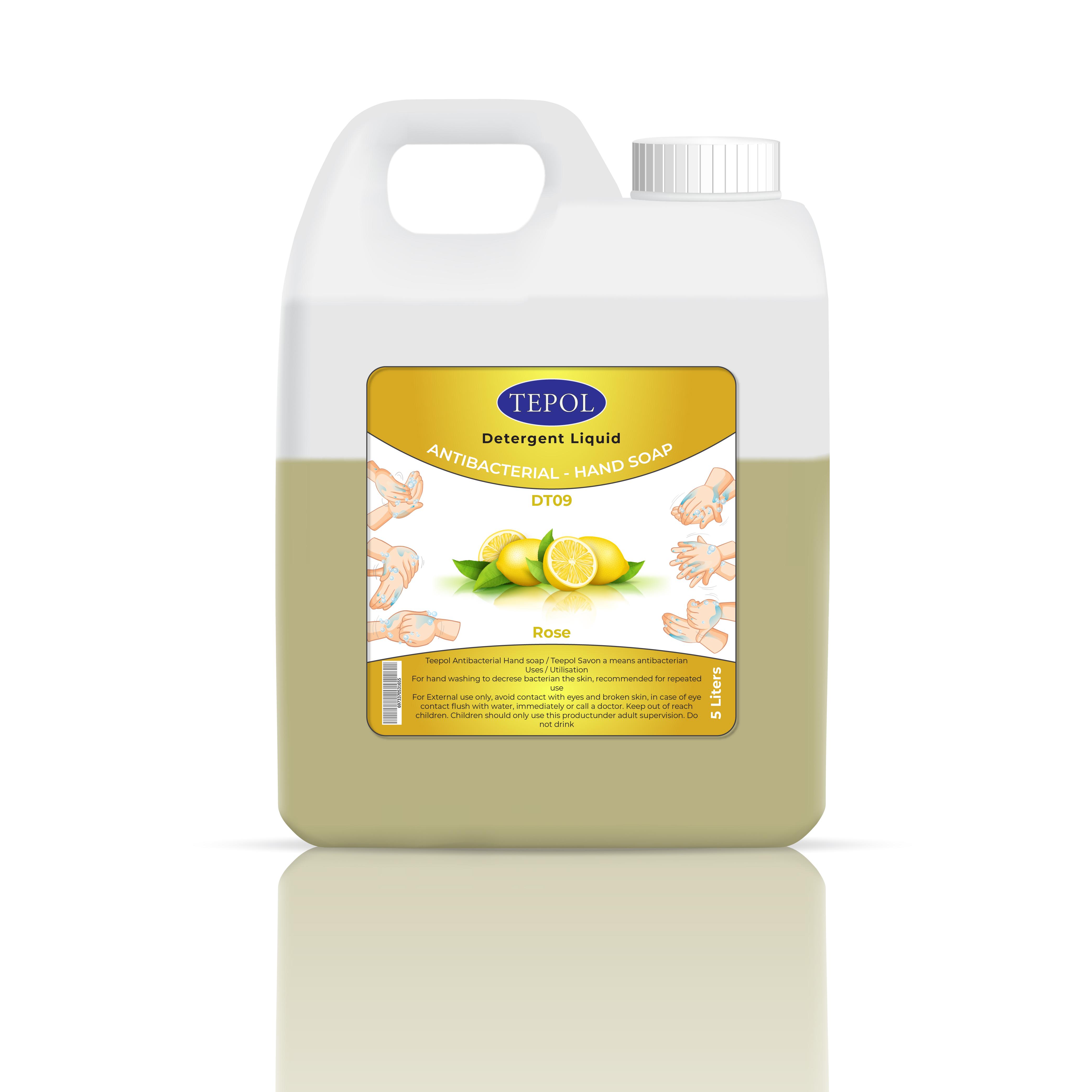 Liquid Hand Soap Lemon 5 LTR