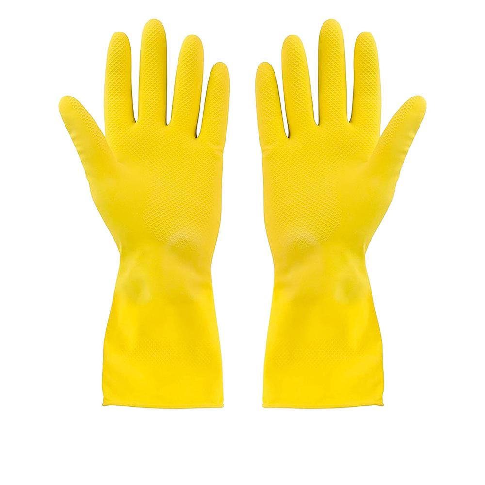 Rubber Hand Gloves | EMBOSSED GRIP | MEDIUM