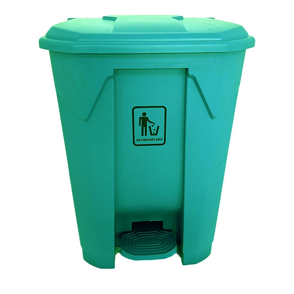 AKC Plastic Garbage Bin | 45LTR | GREEN