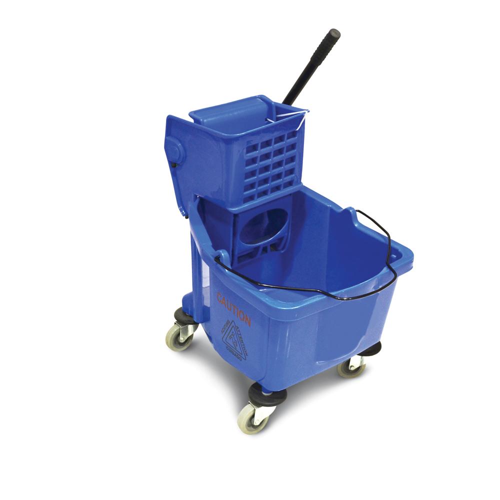 Mop Bucket with Deluxe Wringer | 32LTR | BLUE