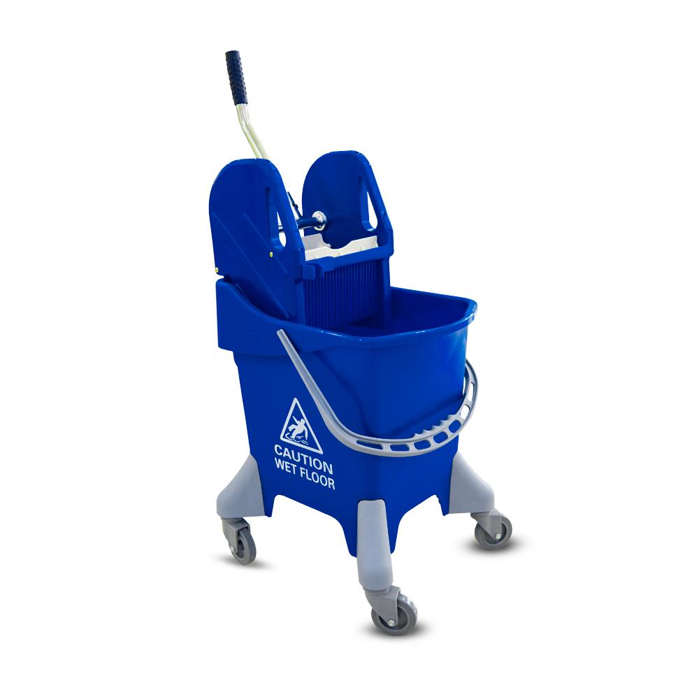 Mop Bucket with Deluxe Wringer | 25LTR | BLUE