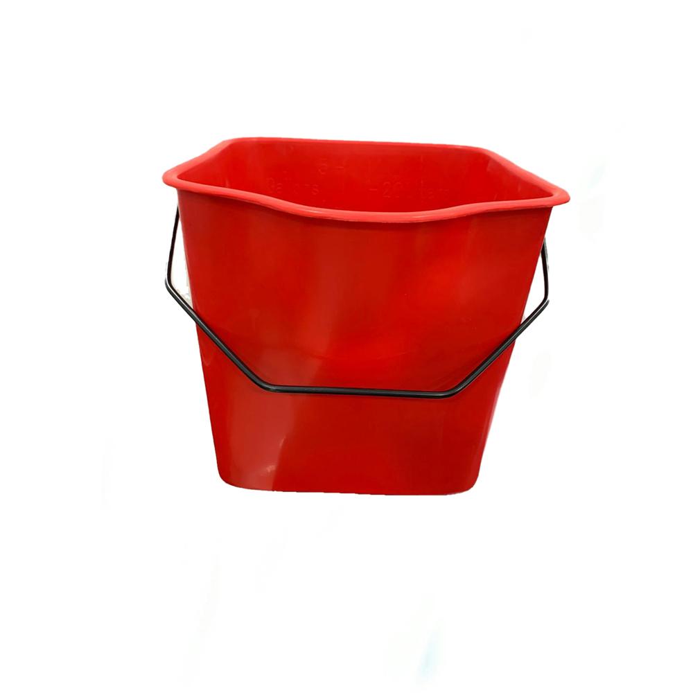 AKC | Plastic Bucket | 20 LTR | Red