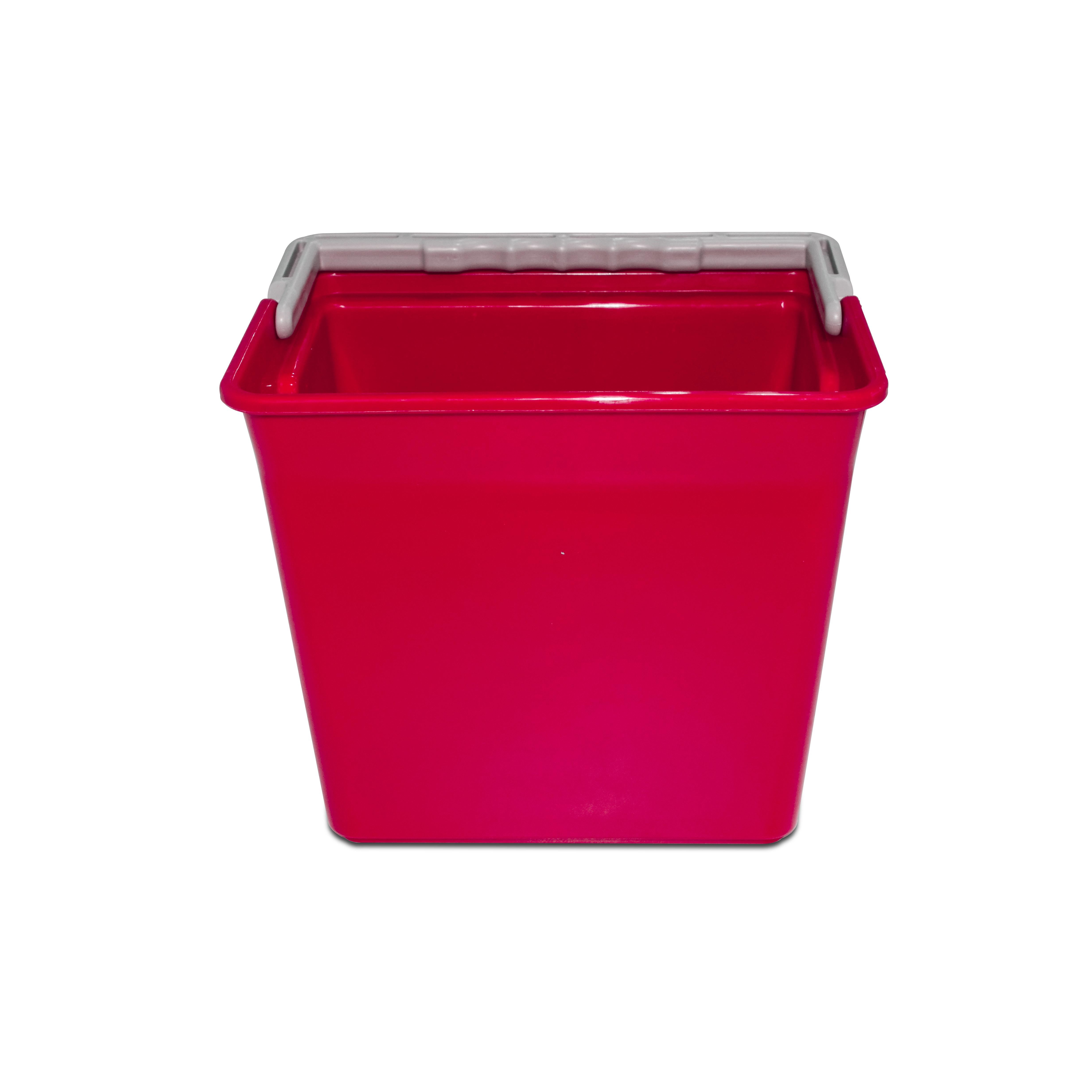 AKC | Plastic Bucket | 4 LTR | Red